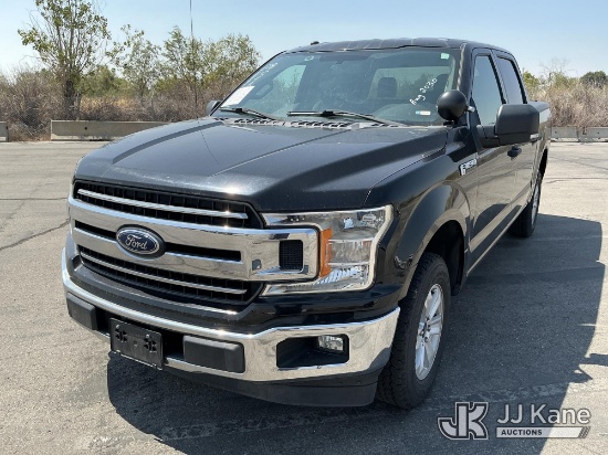 (Salt Lake City, UT) 2018 Ford F150 4x4 Crew-Cab Pickup Truck Runs & Moves