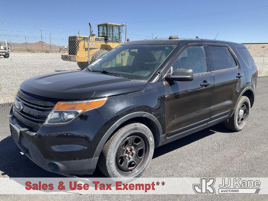 (Las Vegas, NV) 2015 Ford Explorer AWD Police Interceptor 4-Door Sport Utility Vehicle Runs & Moves)