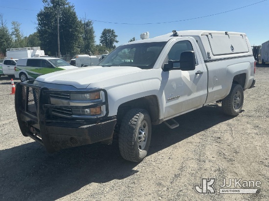 (Portland, OR) 2015 Chevrolet Silverado 2500HD Pickup Truck Runs & Moves