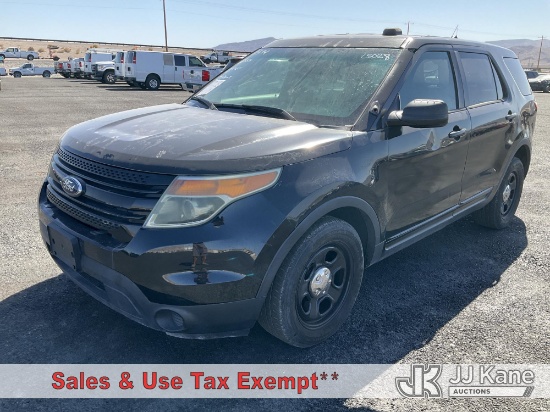 (Las Vegas, NV) 2015 Ford Explorer Police 4-Door Sport Utility Vehicle Runs & Moves) (Dash Warning I