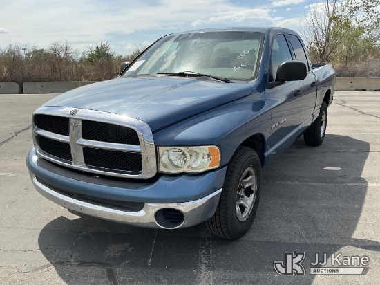 (Salt Lake City, UT) 2004 Dodge Ram 1500 Crew-Cab Pickup Truck Runs & Moves) (Dash Warning Indicator