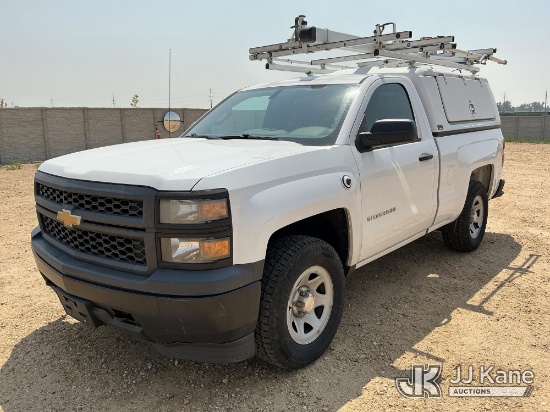 (Fort Lupton, CO) 2015 Chevrolet Silverado 1500 Pickup Truck Runs & Moves) (Dash Warning Indicator O