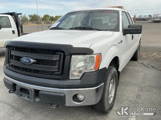 (Salt Lake City, UT) 2013 Ford F150 4x4 Extended-Cab Pickup Truck Runs & Moves