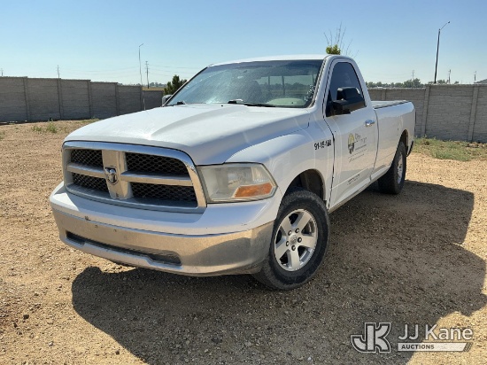 (Fort Lupton, CO) 2011 RAM 1500 Pickup Truck Runs & Moves) (Engine Won't Stay Running Without A Batt