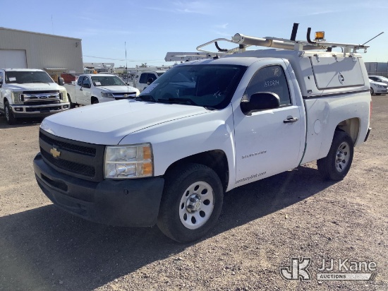 (Phoenix, AZ) 2012 Chevrolet Silverado 1500 Pickup Truck Runs & Moves) (Dash Warning Indicators On,