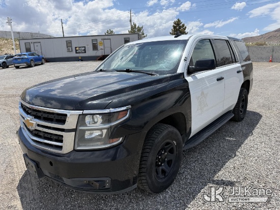 (Sparks, NV) 2020 Chevrolet Tahoe Police Package 4x4 4-Door Sport Utility Vehicle Runs & Moves