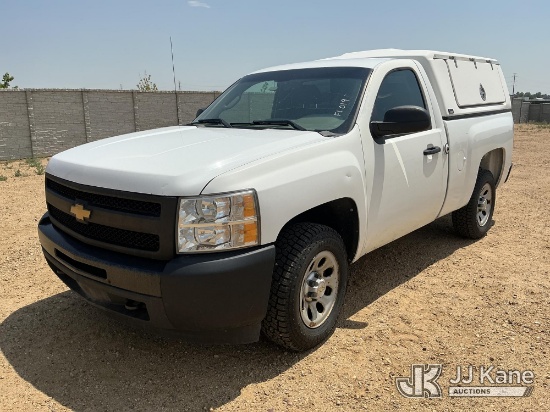 (Fort Lupton, CO) 2012 Chevrolet Silverado 1500 Pickup Truck Runs & Moves) (Dash Warning Indicator O