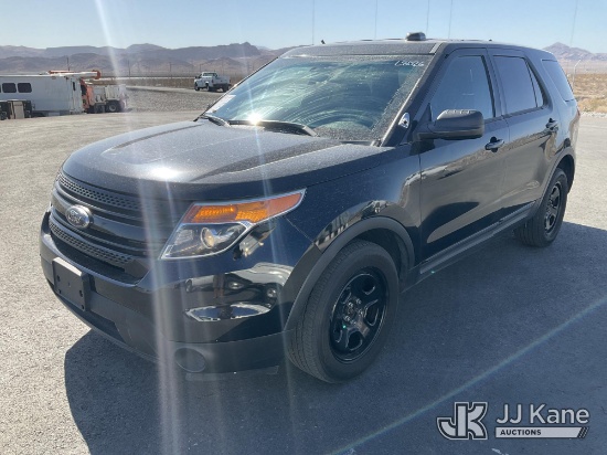 (Las Vegas, NV) 2014 Ford Explorer Police Sport Utility Vehicle Runs & Moves