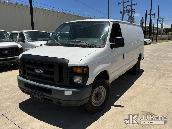 (Kahului, HI) 2009 Ford E250 Cargo Van Runs & Moves) (Dash Warning Indicators On