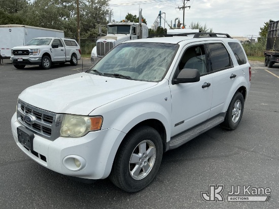 (Salt Lake City, UT) 2008 Ford Escape 4-Door Sport Utility Vehicle Runs & Moves) (Seller States: Eng