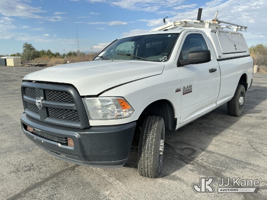 (Salt Lake City, UT) 2013 Ram 2500 4x4 Pickup Truck Runs & Moves) (Won't Stay Running Without a Batt