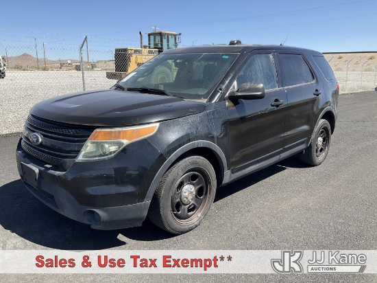(Las Vegas, NV) 2015 Ford Explorer AWD Police Interceptor 4-Door Sport Utility Vehicle Runs & Moves)
