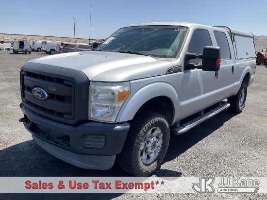 (Las Vegas, NV) 2016 Ford F-350 SD Crew-Cab Pickup Truck Runs & Moves) (Dash Warning Indicator On) (