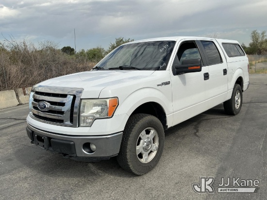 (Salt Lake City, UT) 2011 Ford F150 Crew-Cab Pickup Truck Runs & Moves