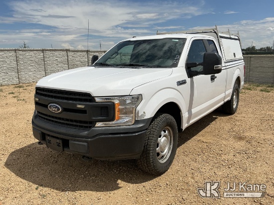 (Fort Lupton, CO) 2019 Ford F150 4x4 Extended-Cab Pickup Truck Runs & Moves) (Dash Warning Indicator
