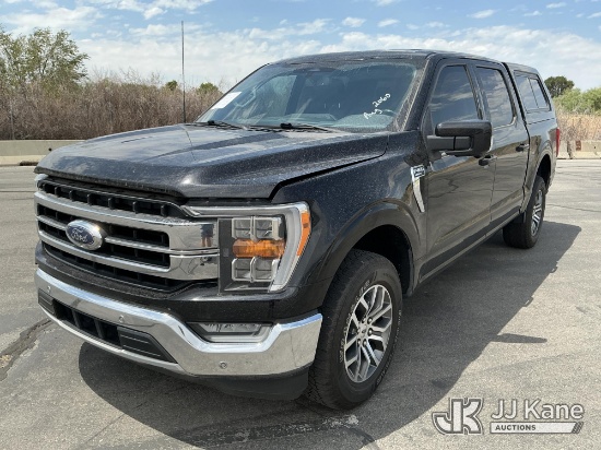 (Salt Lake City, UT) 2021 Ford F150 4x4 Crew-Cab Pickup Truck Runs & Moves