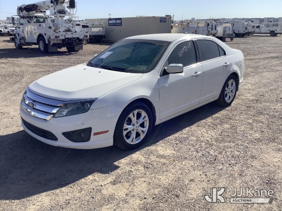 (Phoenix, AZ) 2012 Ford Fusion SE 4-Door Sedan Runs & Moves