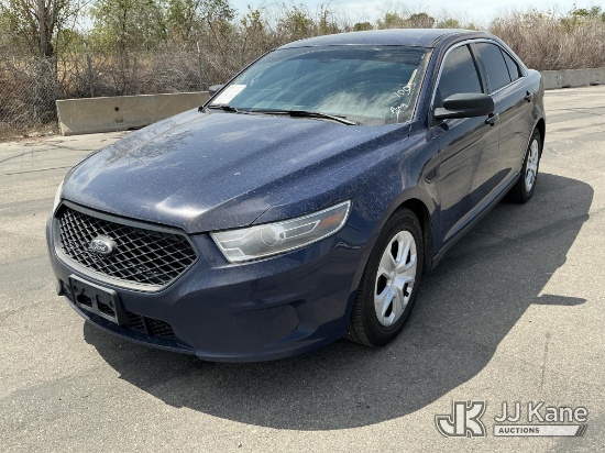 (Salt Lake City, UT) 2018 Ford Taurus Police 4-Door Sedan Runs & Moves