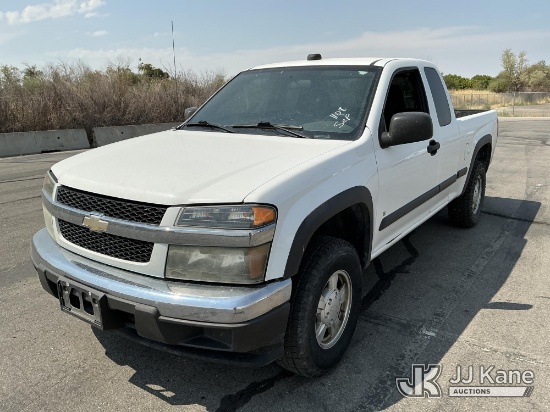 (Salt Lake City, UT) 2007 Chevrolet Colorado Extended-Cab Pickup Truck Runs & Moves) (Windshield Def