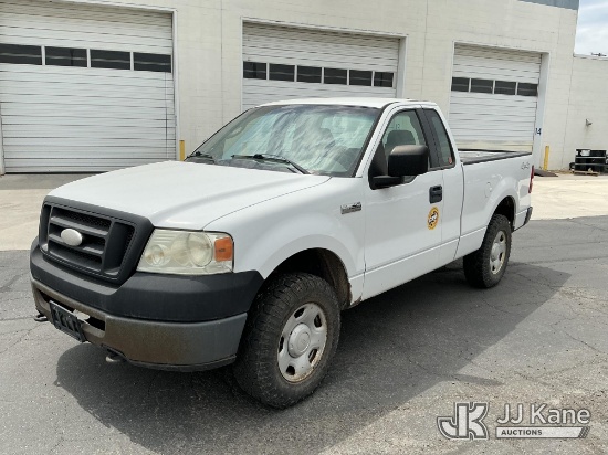 (Salt Lake City, UT) 2006 Ford F150 4x4 Pickup Truck Runs & Moves) (Dash Warning Indicators On
