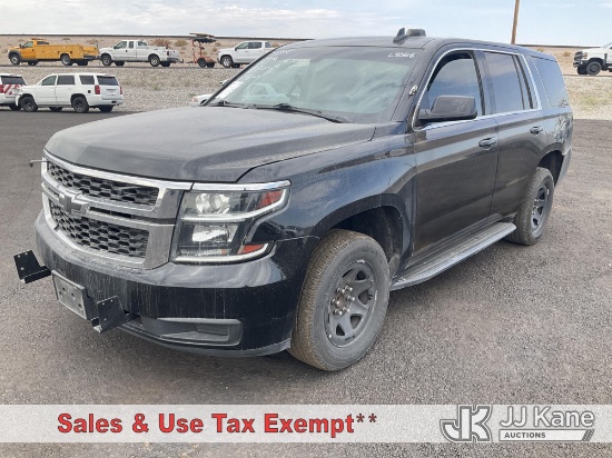 (Las Vegas, NV) 2019 Chevrolet Tahoe Police 4-Door Sport Utility Vehicle Runs & Moves) (Interior Def