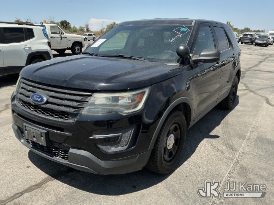 (Salt Lake City, UT) 2016 Ford Explorer AWD Police Interceptor 4-Door Sport Utility Vehicle Not Runn