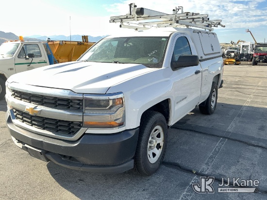 (Salt Lake City, UT) 2016 Chevrolet Silverado 1500 4x4 Pickup Truck Runs & Moves