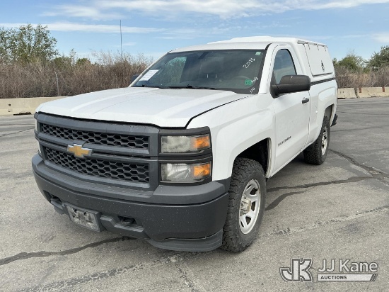 (Salt Lake City, UT) 2015 Chevrolet Silverado 1500 4x4 Pickup Truck Runs & Moves
