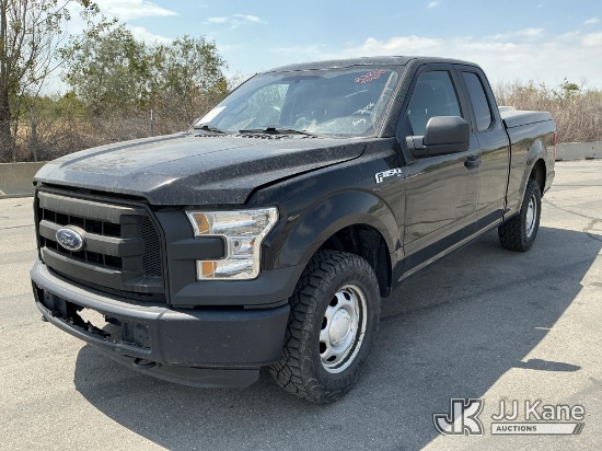 (Salt Lake City, UT) 2016 Ford F150 4x4 Extended-Cab Pickup Truck Runs & Moves