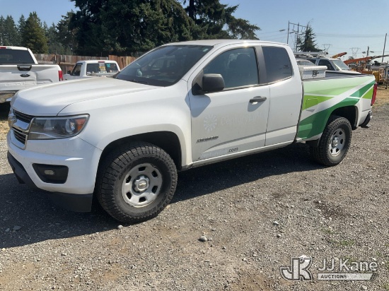 (Tacoma, WA) 2016 Chevrolet Colorado Extended-Cab Pickup Truck Runs & Moves