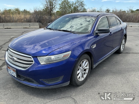 (Salt Lake City, UT) 2014 Ford Taurus 4-Door Sedan Runs & Moves) (Windshield Deficiencies