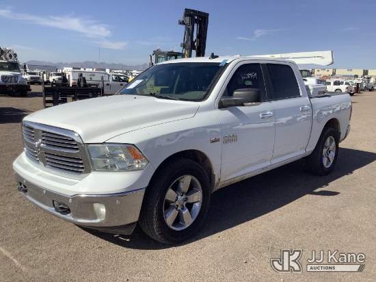(Phoenix, AZ) 2018 RAM 1500 Crew-Cab Pickup Truck Runs & Moves) (Engine Won't Stay Running Without A