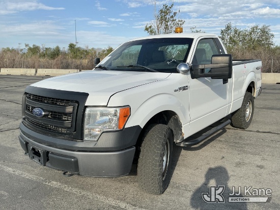 (Salt Lake City, UT) 2014 Ford F150 4x4 Pickup Truck Runs & Moves) (Seller States: Engine Is Making