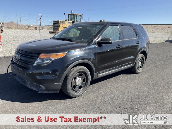 (Las Vegas, NV) 2015 Ford Explorer AWD Police Interceptor 4-Door Sport Utility Vehicle Runs & Moves)