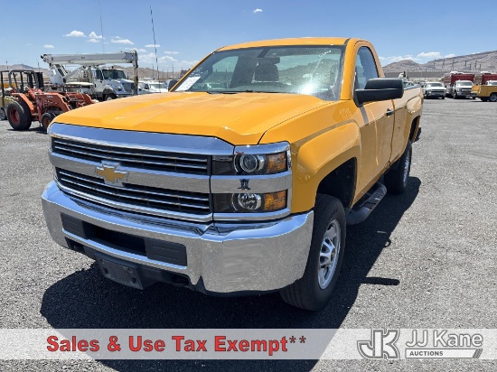 (Las Vegas, NV) 2018 Chevrolet Silverado 2500HD Pickup Truck Runs & Moves