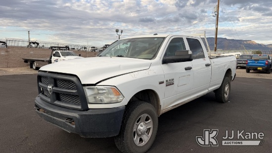 (Albuquerque, NM) 2014 RAM 2500 Crew-Cab Pickup Truck Runs & Moves) (Dash Warning Indicator On, Exte