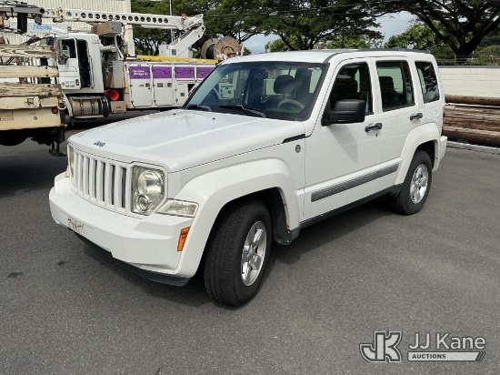 (Kaneohe, HI) 2010 Jeep Liberty Sport 4-Door Sport Utility Vehicle Runs & Moves) (Dash Warning Indic