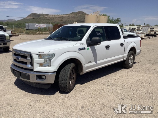 (Tucson, AZ) 2015 Ford F-150 Crew-Cab Pickup Truck Runs & Moves) (Engine Performance Concerns-Exhaus