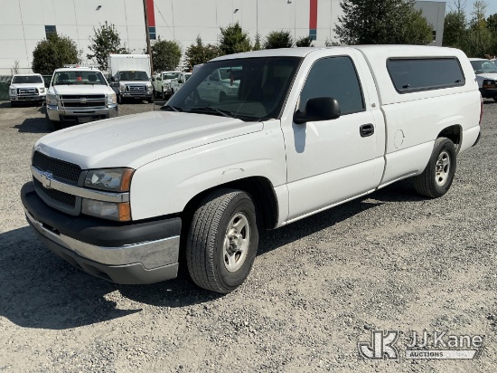 (Portland, OR) 2003 Chevrolet Silverado 1500 Pickup Truck, Runs/ EOL Runs & Moves