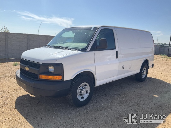 (Fort Lupton, CO) 2015 Chevrolet Express 2500 Cargo FFV Runs & Moves) (Hail Damage, Dash Warming Ind