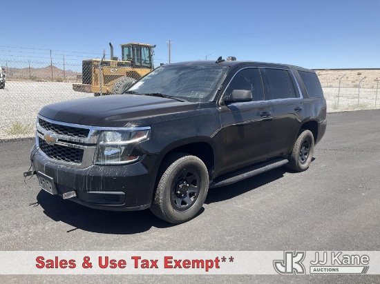 (Las Vegas, NV) 2016 Chevrolet Tahoe Police Package 4-Door Sport Utility Vehicle Runs & Moves) (K-9