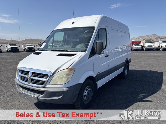 (Las Vegas, NV) 2008 Dodge Sprinter Van 3500 170-in. WB Van Runs & Moves
