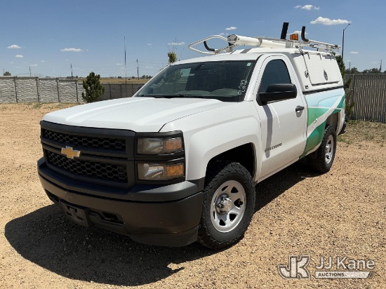 (Fort Lupton, CO) 2014 Chevrolet Silverado 1500 4x4 Pickup Truck Runs & Moves