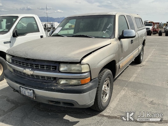 (Salt Lake City, UT) 2000 Chevrolet Silverado 1500 4x4 Extended-Cab Pickup Truck Not Running, Condit