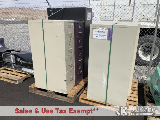 (Las Vegas, NV) (2) Pallets Vertical File Cabinets NOTE: This unit is being sold AS IS/WHERE IS via