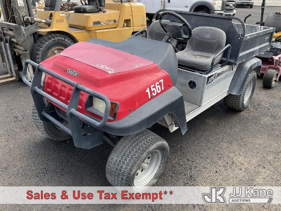 (Las Vegas, NV) 2007 Club Car Carry All Utility Cart Not Running, Condition Unknown