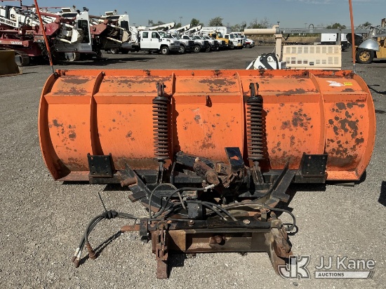 (Salt Lake City, UT) Snow Plow NOTE: This unit is being sold AS IS/WHERE IS via Timed Auction and is