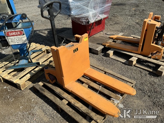 (Salt Lake City, UT) Pallet Jack NOTE: This unit is being sold AS IS/WHERE IS via Timed Auction and