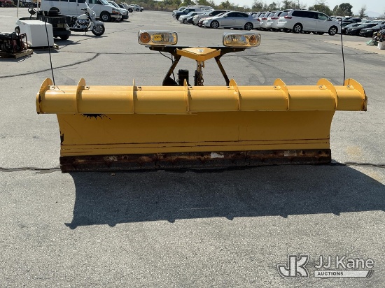 (Salt Lake City, UT) Fisher 9ft Plow NOTE: This unit is being sold AS IS/WHERE IS via Timed Auction