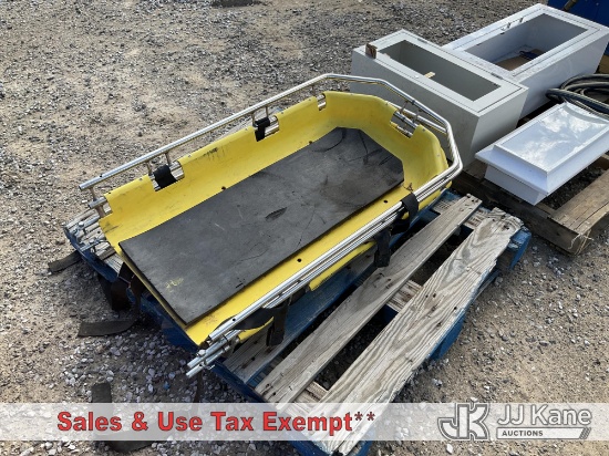 (Sparks, NV) Portable Patient Back Board (Condition Unknown) NOTE: This unit is being sold AS IS/WHE